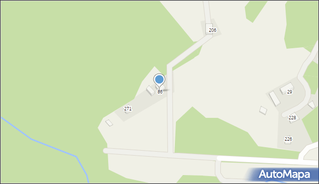 Pogorzany, Pogorzany, 86, mapa Pogorzany