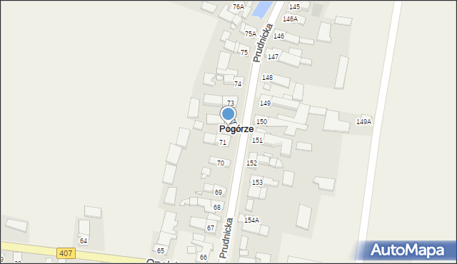 Pogórze, Pogórze, 72, mapa Pogórze