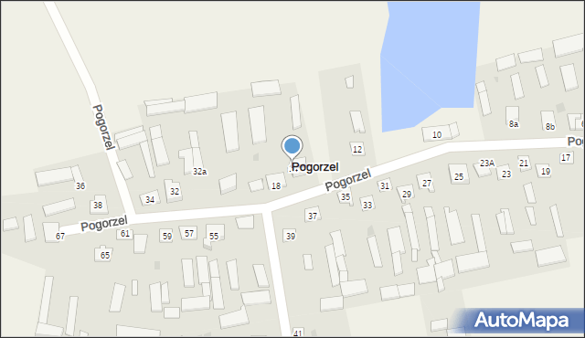 Pogorzel, Pogorzel, 14, mapa Pogorzel