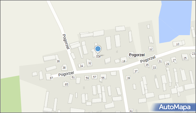 Pogorzel, Pogorzel, 32a, mapa Pogorzel