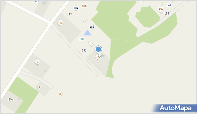 Pogorzelec, Pogorzelec, 182, mapa Pogorzelec