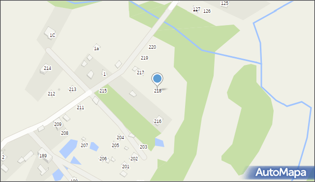 Pogorzelec, Pogorzelec, 218, mapa Pogorzelec