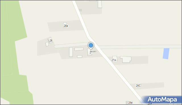 Pogorzelec, Pogorzelec, 27, mapa Pogorzelec