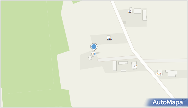 Pogorzelec, Pogorzelec, 28, mapa Pogorzelec