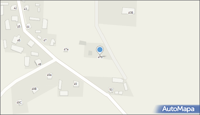 Pogorzelec, Pogorzelec, 47b, mapa Pogorzelec