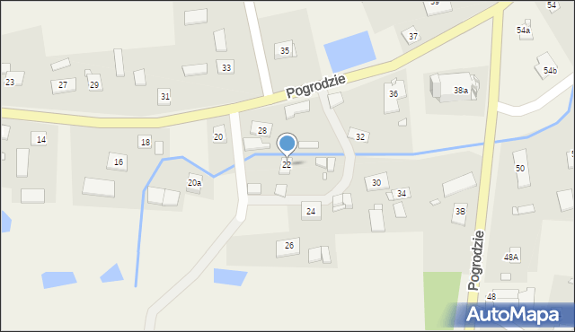 Pogrodzie, Pogrodzie, 22, mapa Pogrodzie