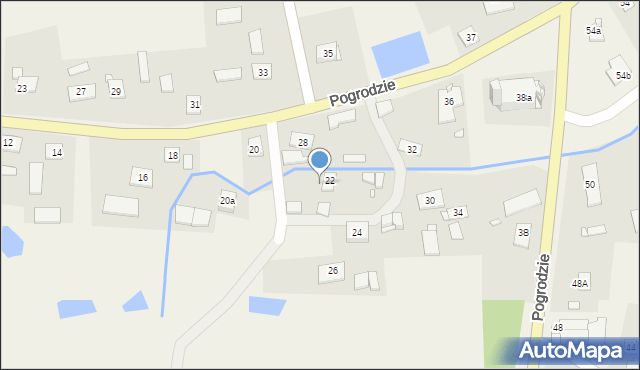 Pogrodzie, Pogrodzie, 26A, mapa Pogrodzie