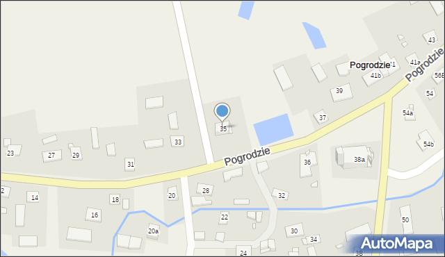 Pogrodzie, Pogrodzie, 35, mapa Pogrodzie