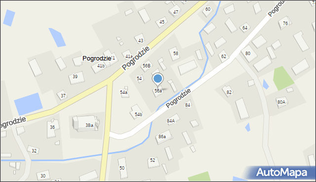 Pogrodzie, Pogrodzie, 56a, mapa Pogrodzie