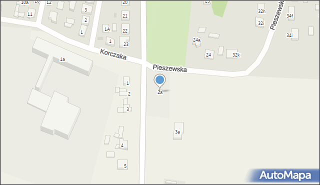 Pogrzybów, Pogrzybów, 2a, mapa Pogrzybów