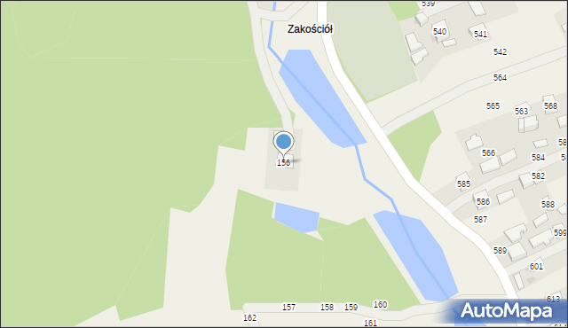 Pogwizdów, Pogwizdów, 156, mapa Pogwizdów