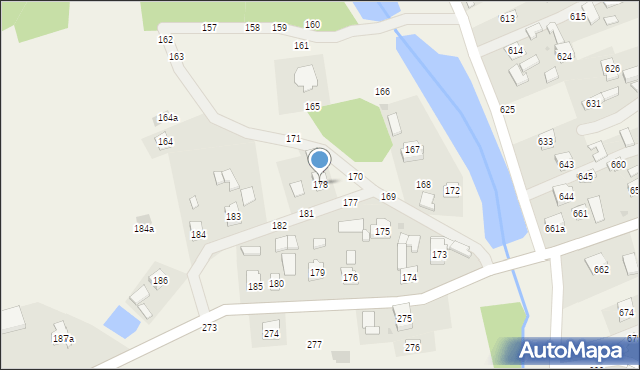 Pogwizdów, Pogwizdów, 178, mapa Pogwizdów