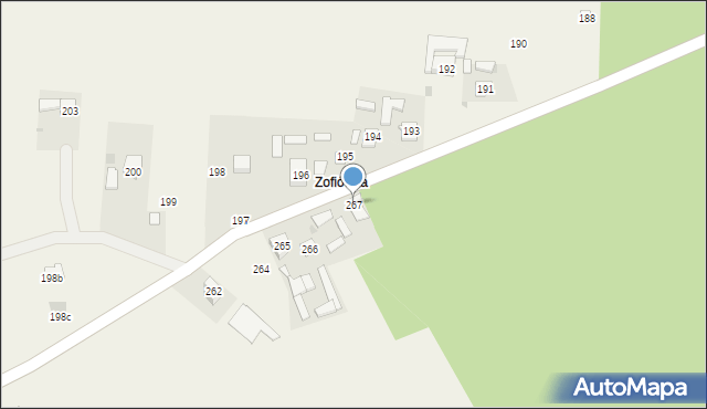 Pogwizdów, Pogwizdów, 267, mapa Pogwizdów
