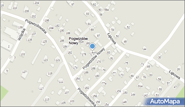 Pogwizdów Nowy, Pogwizdów Nowy, 193, mapa Pogwizdów Nowy