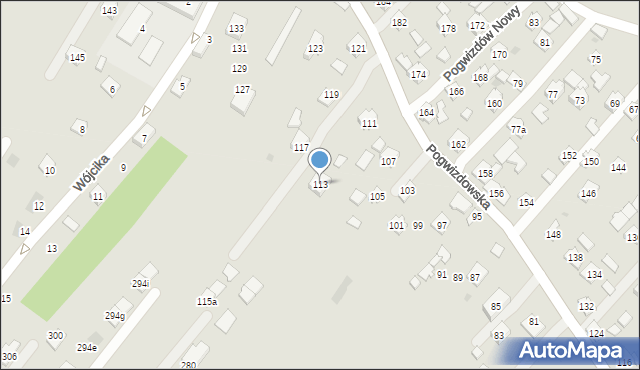 Pogwizdów Nowy, Pogwizdów Nowy, 197, mapa Pogwizdów Nowy