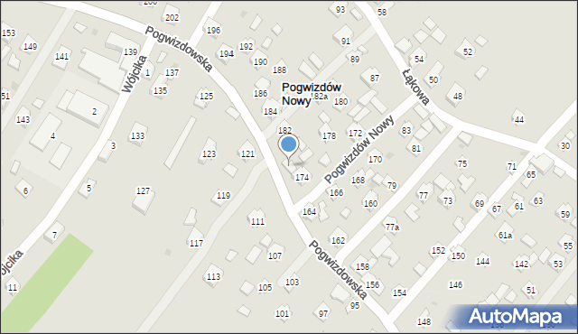 Pogwizdów Nowy, Pogwizdów Nowy, 200, mapa Pogwizdów Nowy