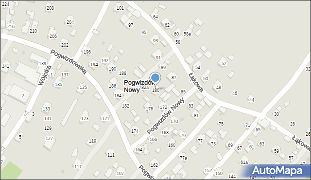 Pogwizdów Nowy, Pogwizdów Nowy, 202, mapa Pogwizdów Nowy