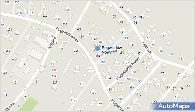 Pogwizdów Nowy, Pogwizdów Nowy, 210, mapa Pogwizdów Nowy