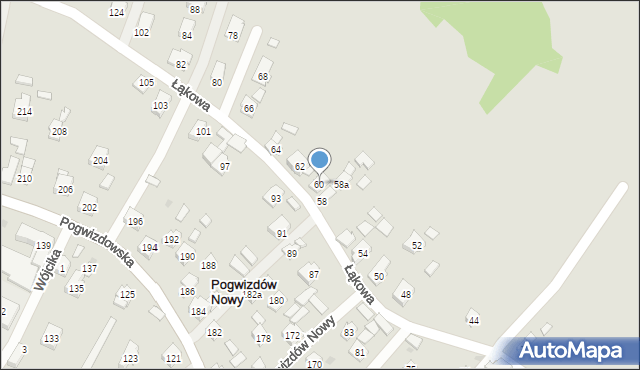 Pogwizdów Nowy, Pogwizdów Nowy, 213, mapa Pogwizdów Nowy