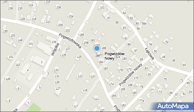 Pogwizdów Nowy, Pogwizdów Nowy, 216, mapa Pogwizdów Nowy