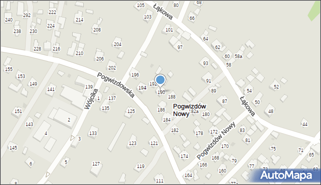 Pogwizdów Nowy, Pogwizdów Nowy, 219, mapa Pogwizdów Nowy
