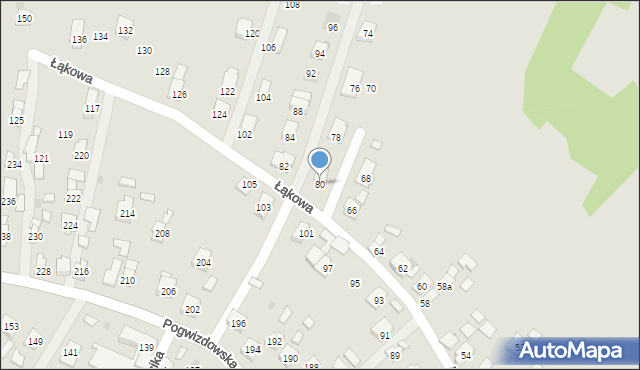 Pogwizdów Nowy, Pogwizdów Nowy, 232, mapa Pogwizdów Nowy