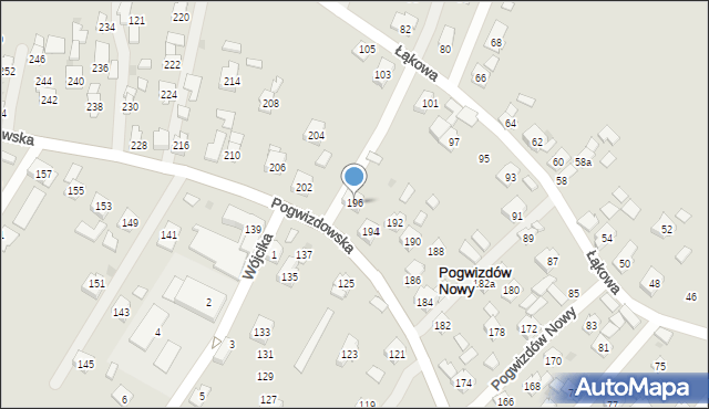 Pogwizdów Nowy, Pogwizdów Nowy, 236, mapa Pogwizdów Nowy