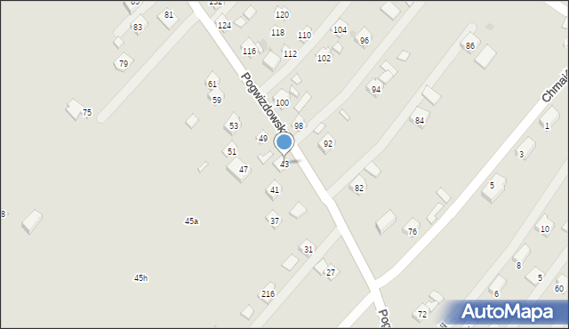 Pogwizdów Nowy, Pogwizdów Nowy, 57, mapa Pogwizdów Nowy
