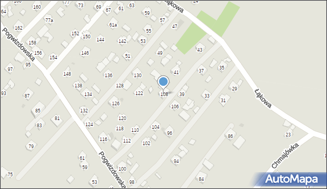 Pogwizdów Nowy, Pogwizdów Nowy, 87, mapa Pogwizdów Nowy