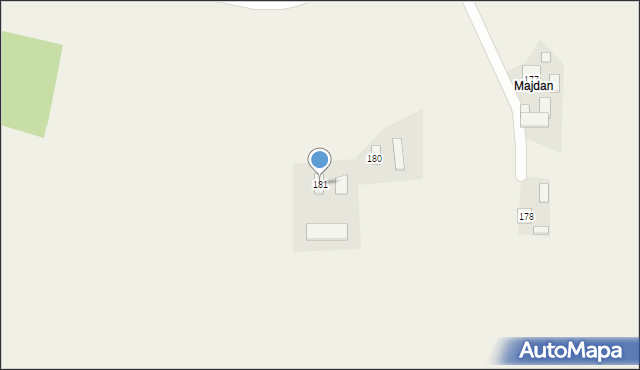 Pogwizdów Stary, Pogwizdów Stary, 181, mapa Pogwizdów Stary