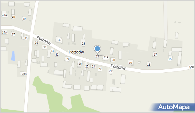 Poizdów, Poizdów, 23, mapa Poizdów