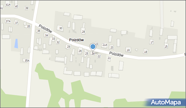 Poizdów, Poizdów, 24, mapa Poizdów