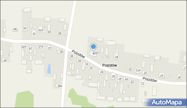 Poizdów, Poizdów, 30, mapa Poizdów