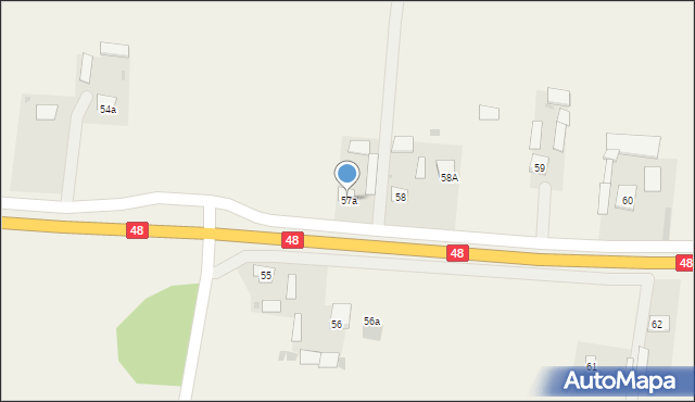 Poizdów-Kolonia, Poizdów-Kolonia, 57a, mapa Poizdów-Kolonia