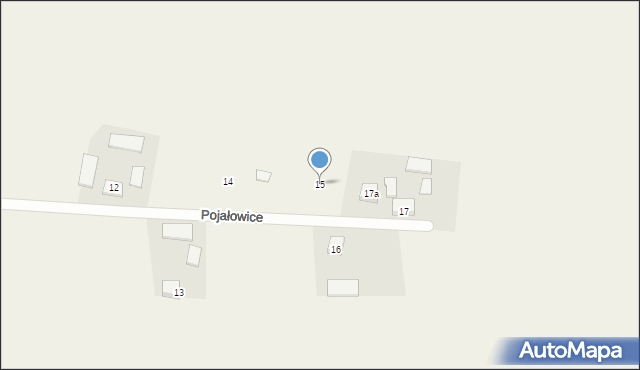 Pojałowice, Pojałowice, 15, mapa Pojałowice