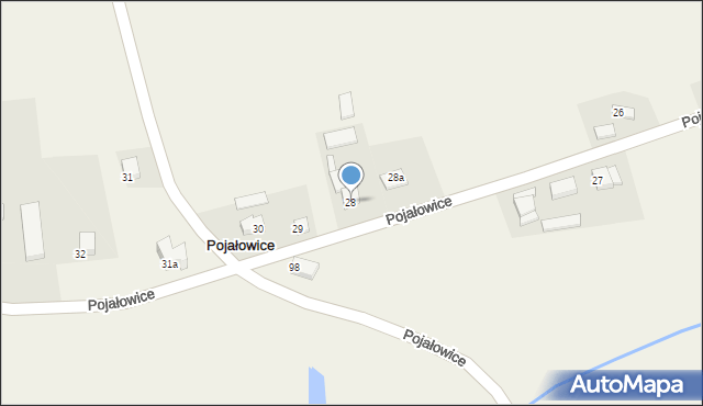 Pojałowice, Pojałowice, 28, mapa Pojałowice