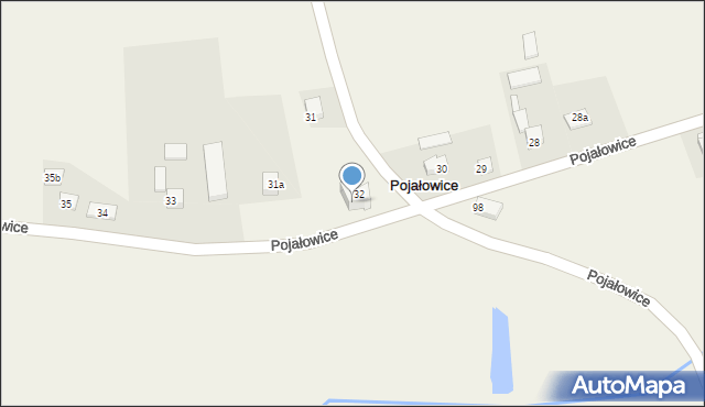 Pojałowice, Pojałowice, 31a, mapa Pojałowice