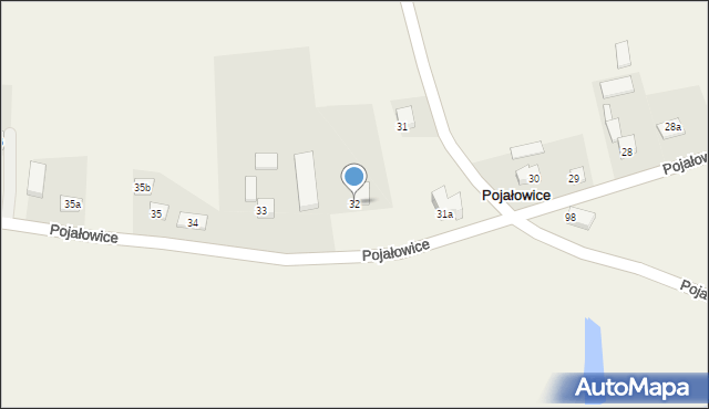 Pojałowice, Pojałowice, 32, mapa Pojałowice