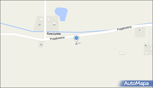 Pojałowice, Pojałowice, 46, mapa Pojałowice