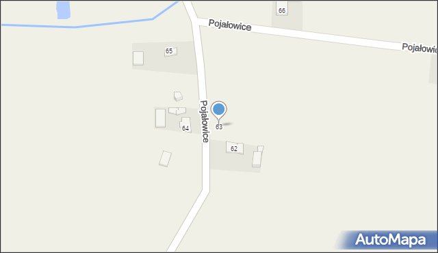 Pojałowice, Pojałowice, 63, mapa Pojałowice