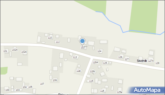 Pojawie, Pojawie, 112, mapa Pojawie