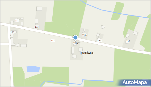 Pojawie, Pojawie, 133a, mapa Pojawie