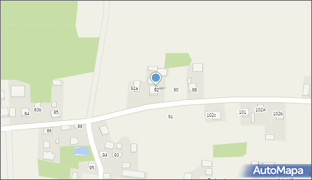 Pojawie, Pojawie, 92, mapa Pojawie