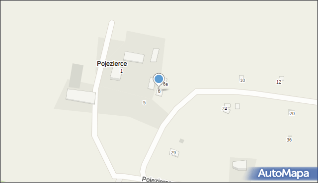 Pojezierce, Pojezierce, 6, mapa Pojezierce