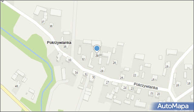 Pokrzywianka, Pokrzywianka, 29, mapa Pokrzywianka