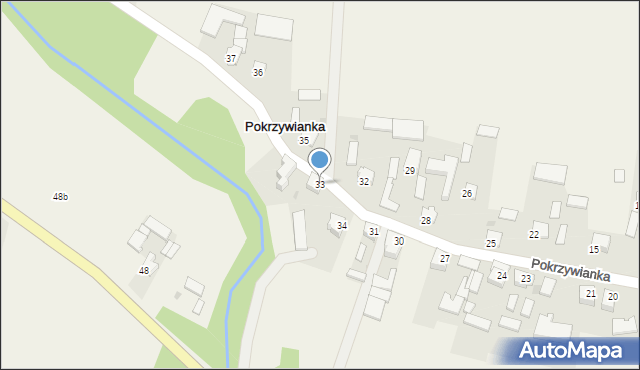 Pokrzywianka, Pokrzywianka, 33, mapa Pokrzywianka