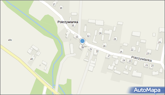 Pokrzywianka, Pokrzywianka, 34, mapa Pokrzywianka