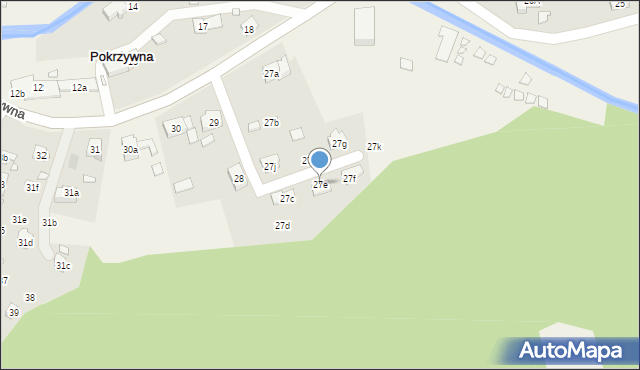 Pokrzywna, Pokrzywna, 27e, mapa Pokrzywna