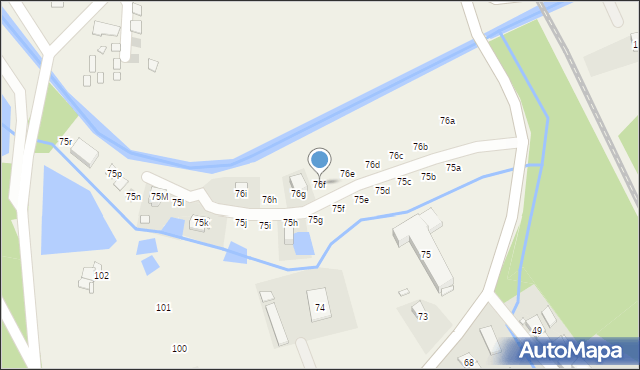 Pokrzywna, Pokrzywna, 76f, mapa Pokrzywna