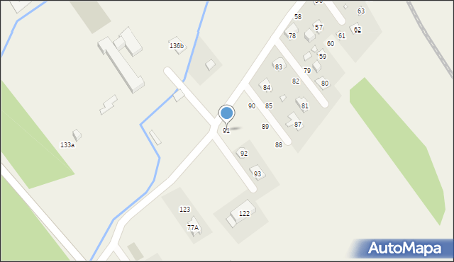 Pokrzywna, Pokrzywna, 91, mapa Pokrzywna